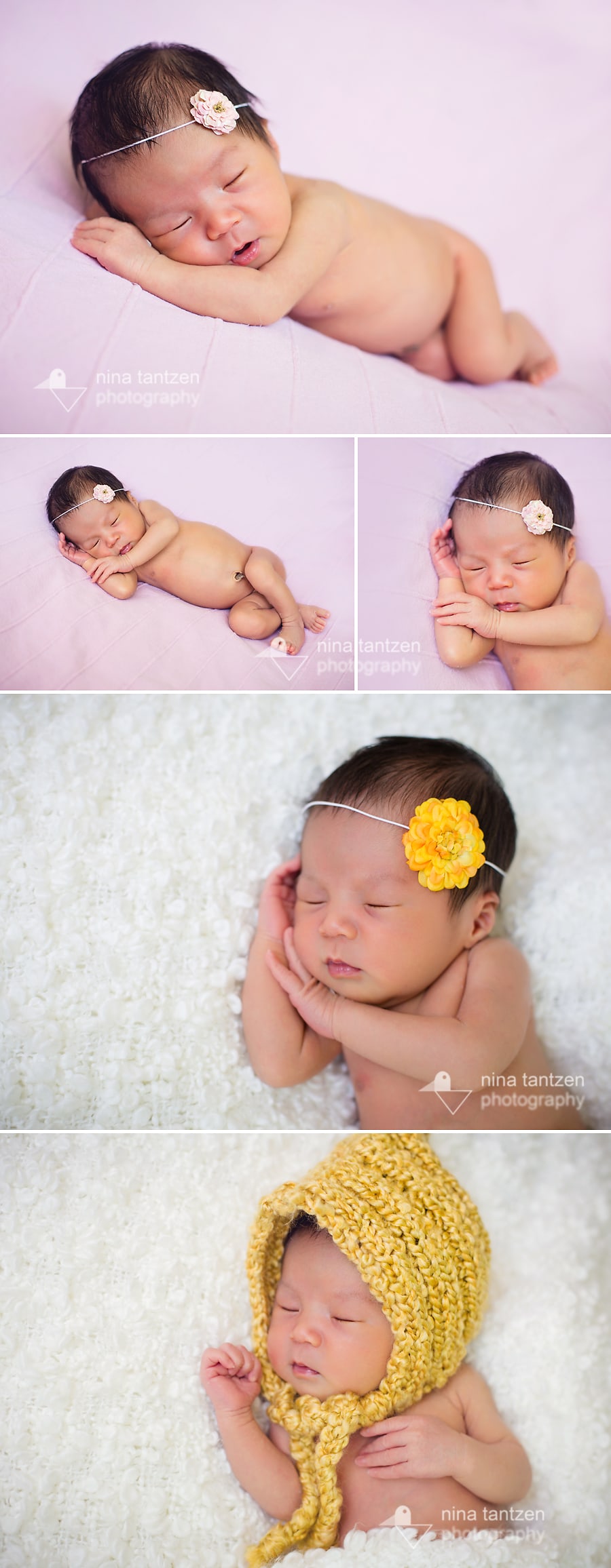photographs of a newborn baby girl in singapore