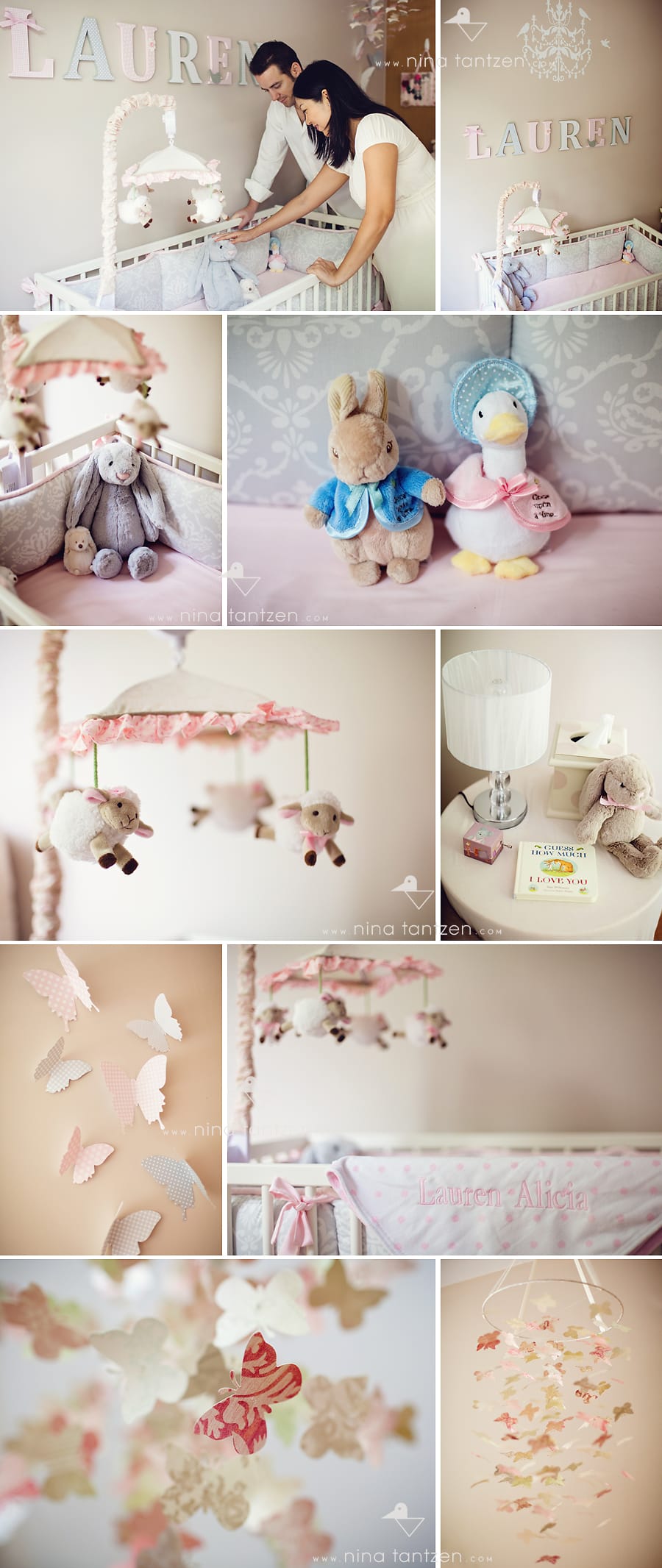 maternity portraits and beautiful nursery in singapore