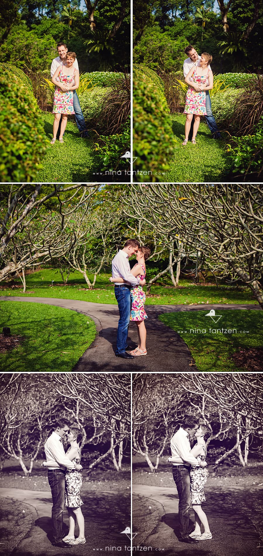 couples photography in singapore botanic gardens by nina tantzen