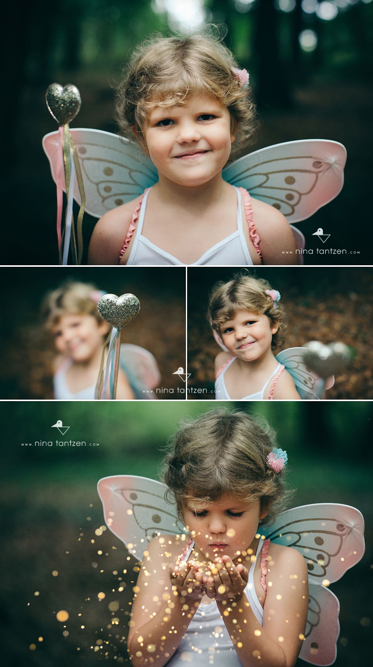 professional photos of girl as fairy