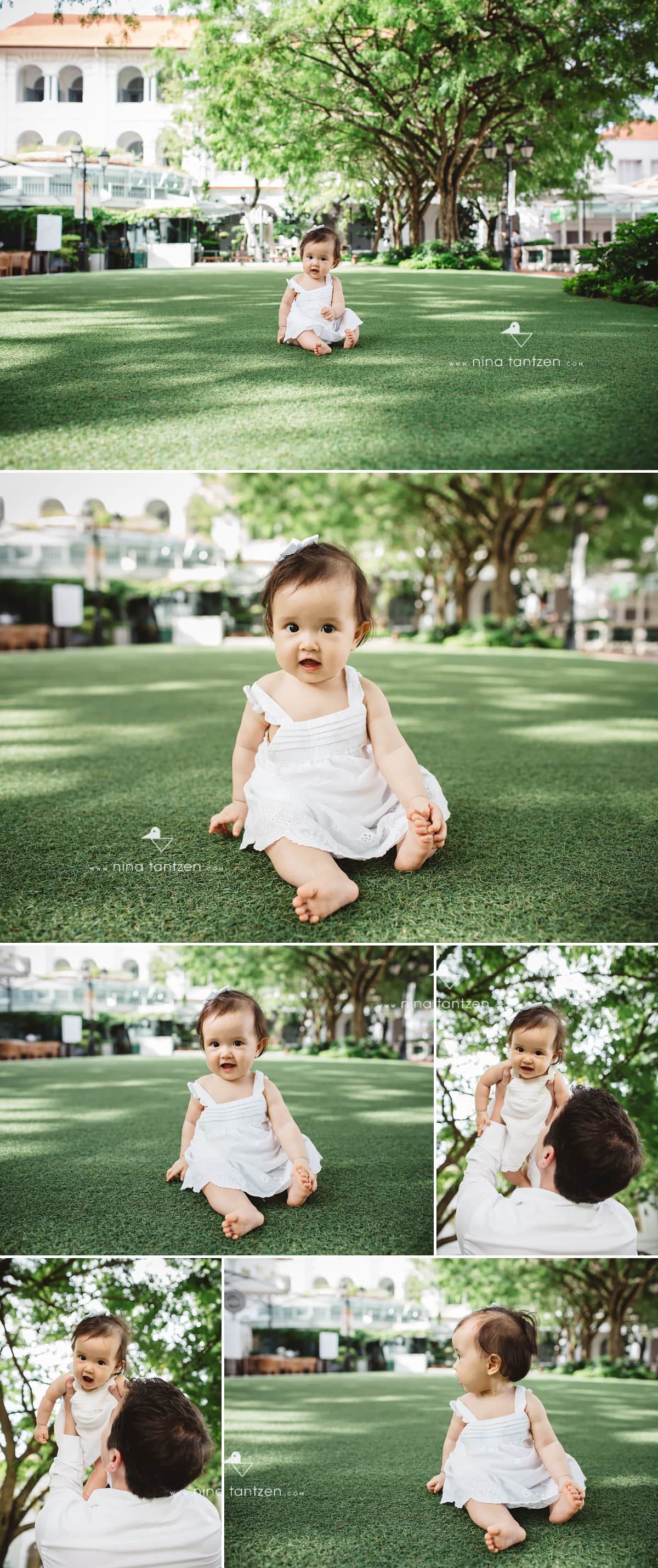 professional baby portraits at chijmes in singapore