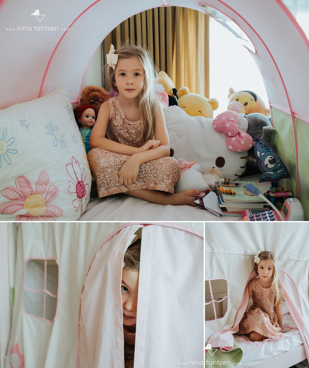 portraits of a girl in her room in singapore