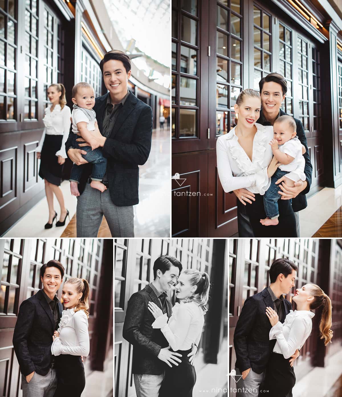 family photography session at marina bay sands in singapore