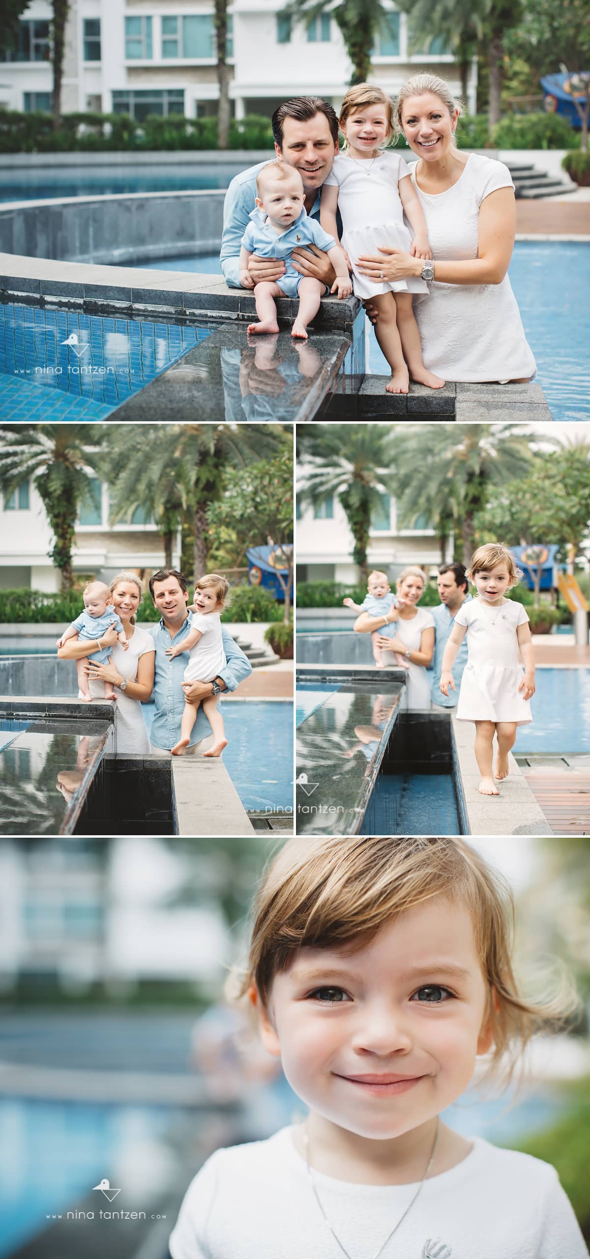 family photo session on sentosa in singapore