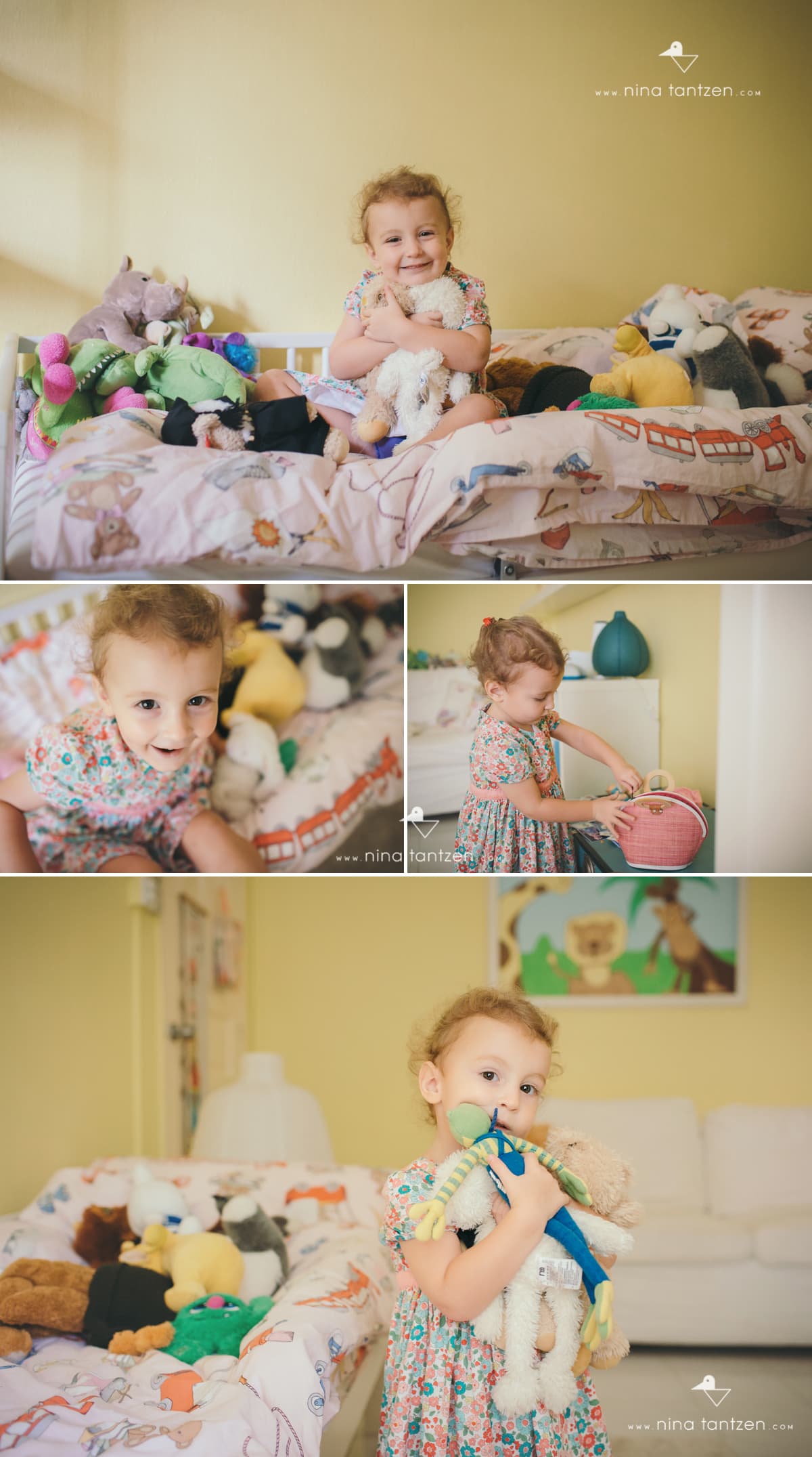 portraits of girl in her room in singapore