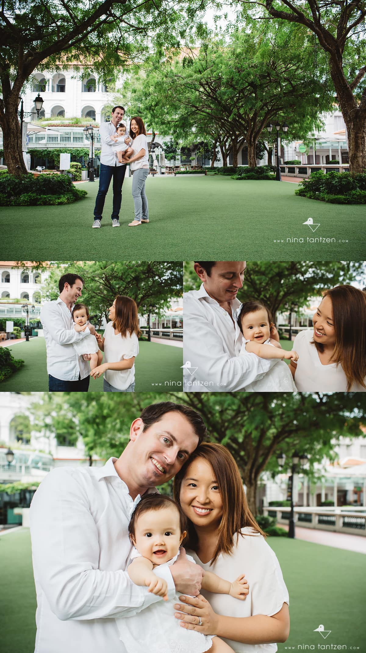 outdoor family portraits in singapore