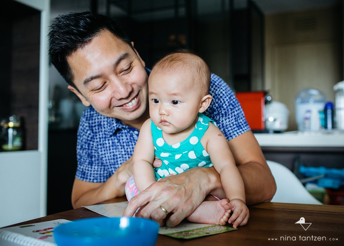 daddy and baby portraits in singapore