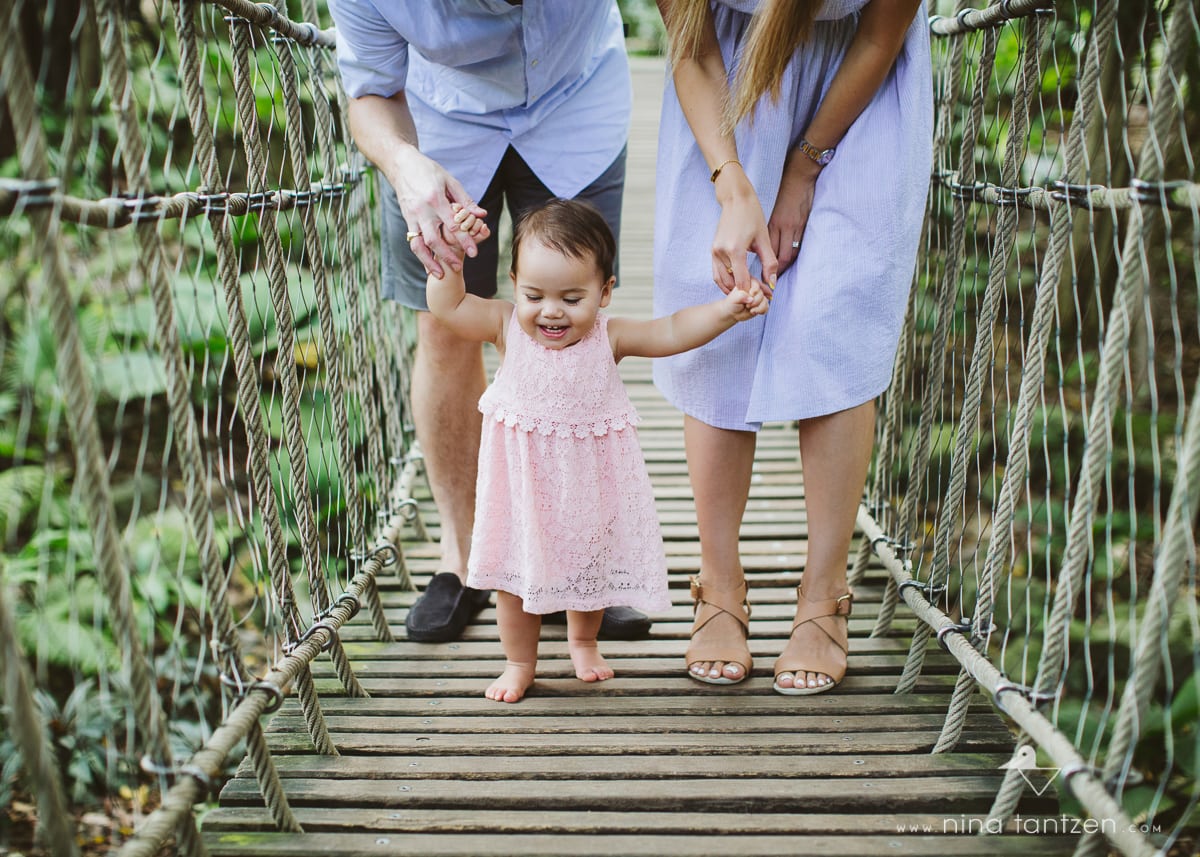 portrait of baby and parents in singapore