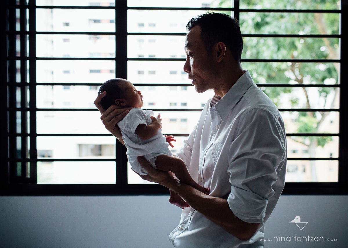 professional newborn portrait in singapore