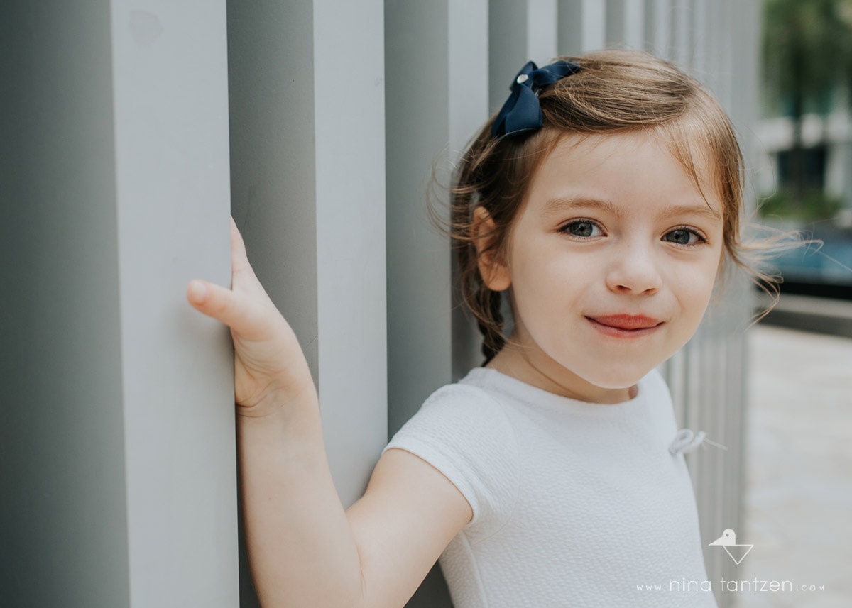 portrait of a 3 year old girl