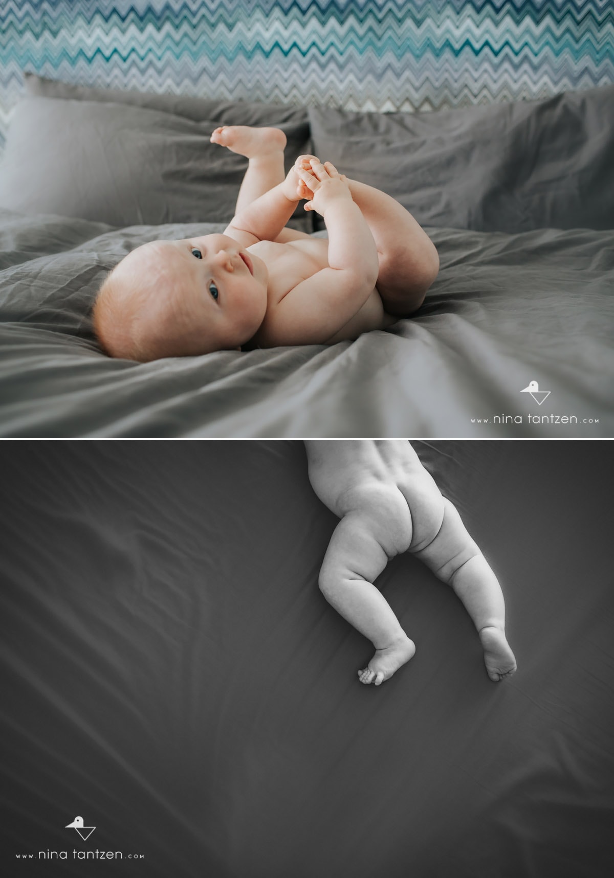 images of baby boy lying on bed