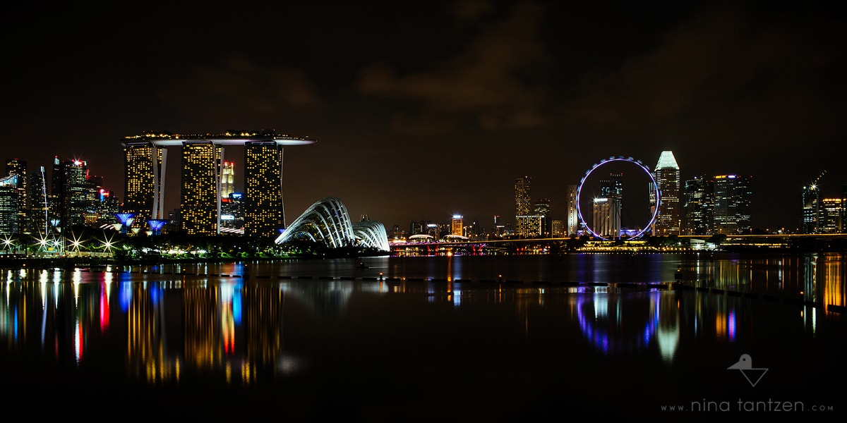 image of skyline of Singapore