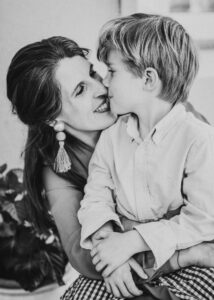 Mutter und Sohn Portrait