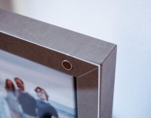 Detail of a Coffee table album by nina tantzen photography