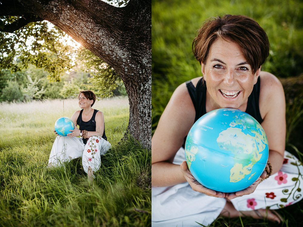 Personal Branding Portraits einer Yogalehrerin in Zürich